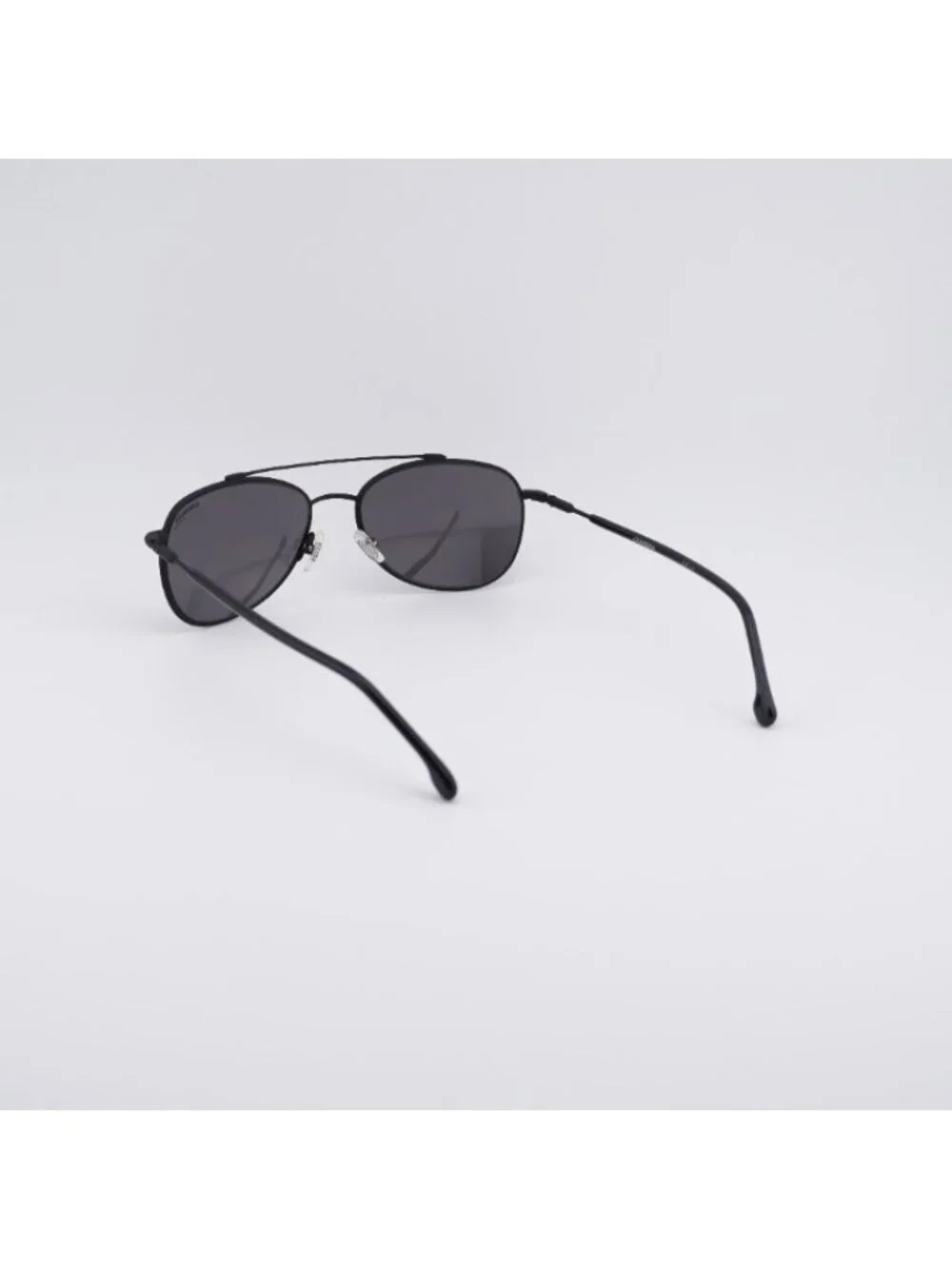Carrera CA224/S 003 M9 Sunglasses Black Aviator Frame, Polarized Lenses